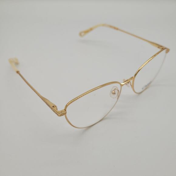 Chloe NIB Women\'s Palma Yellow Gold 56mm Sunglasses CE2159 717 B main image 10